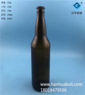 650ml茶色啤酒玻璃瓶