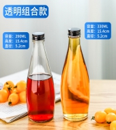 厂家直销果汁饮料玻璃喷