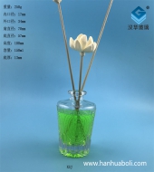 150ml平口雕花香薰玻璃分装瓶
