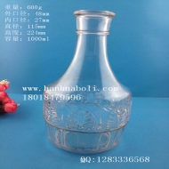 1000ml出口玻璃酒瓶