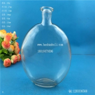 200ml扁圆玻璃酒瓶