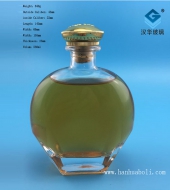 500ml威士忌玻璃酒瓶